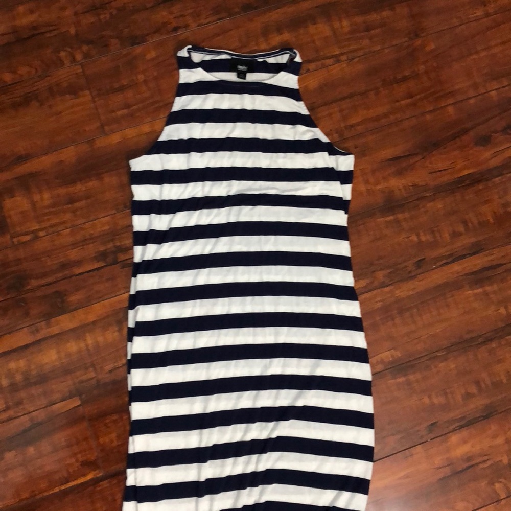 Striped maxi